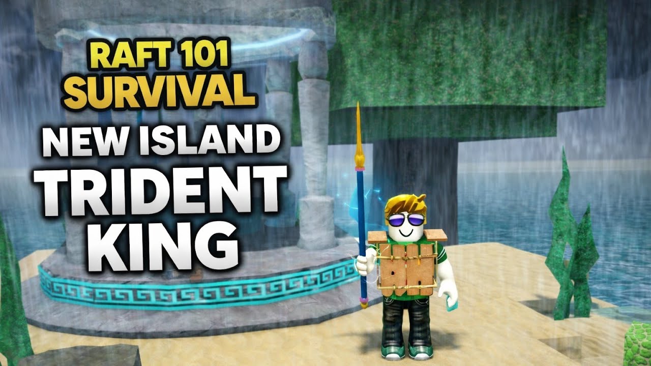 Raft 101 Survival – New Island & Trident King | Full Gameplay & Walkthrough
