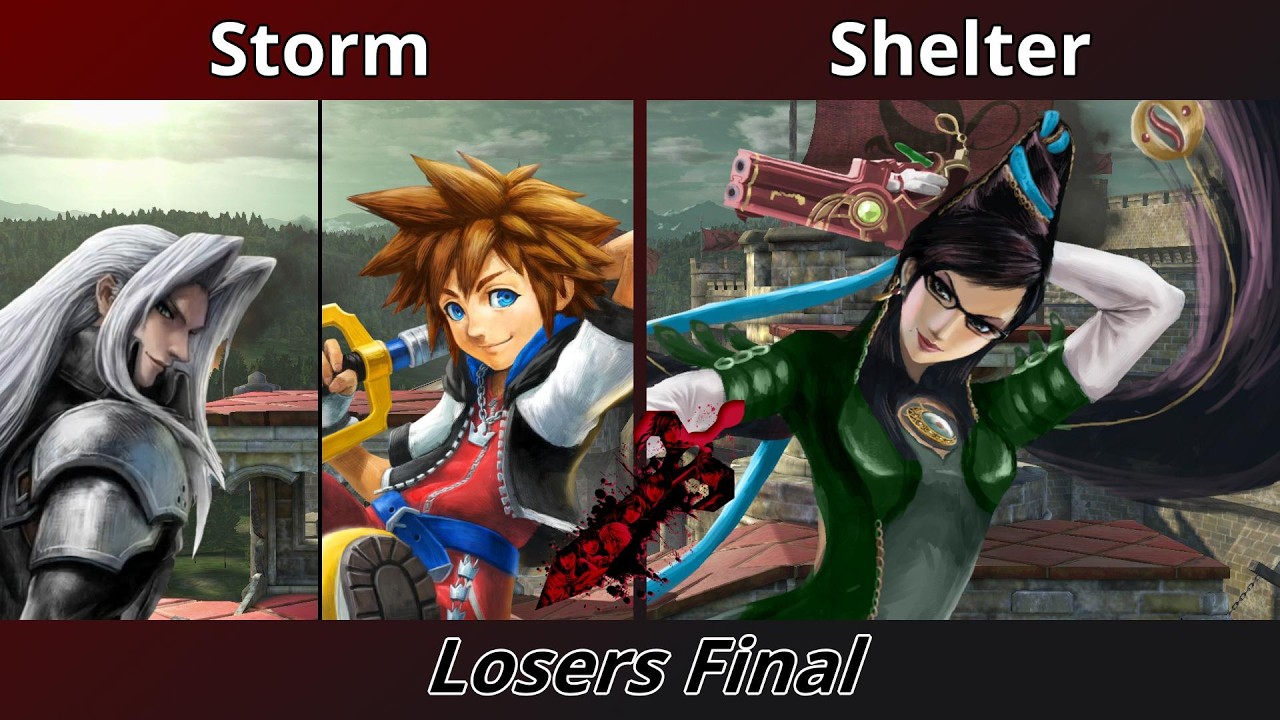 Castle Siege 112 - Losers Final - Storm (Sephiroth, Sora) vs Shelter (Bayonetta)