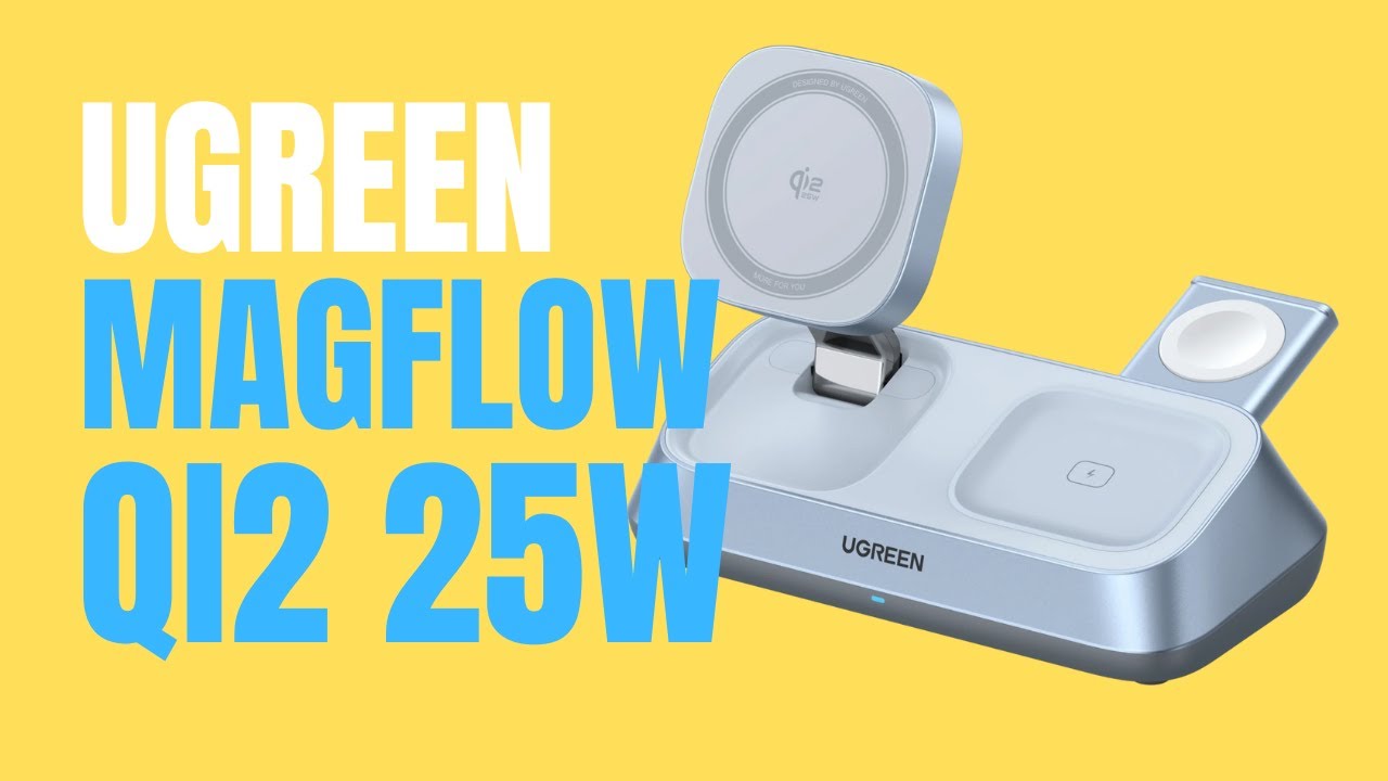 UGREEN's New MagFlow Qi2 25W Chargers!