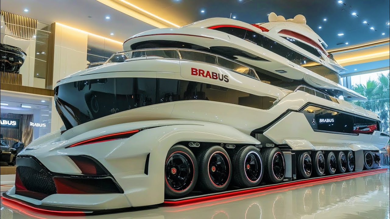 2025 Brabus Super Class Motorhome - частный самолет на колесах!