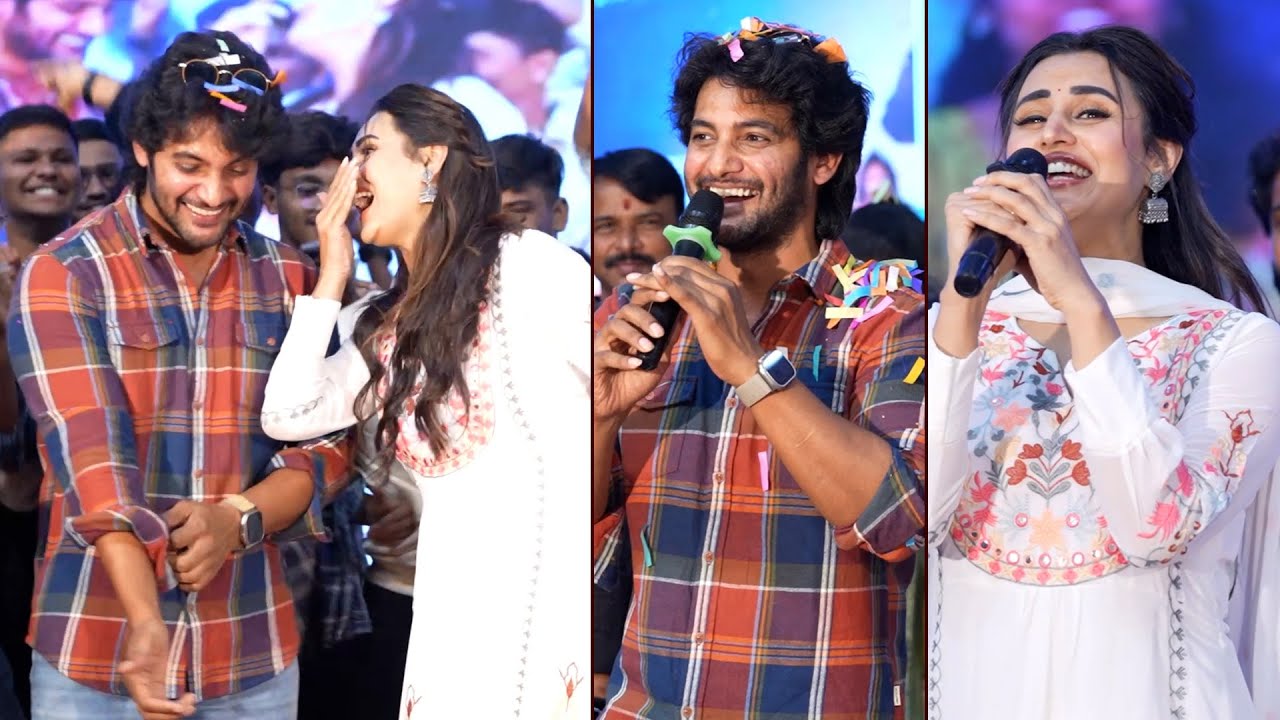 Shambhala Movie Team visits Resonance College Freshers Party in Warangal | Adhi Saikumar | S4 ENT