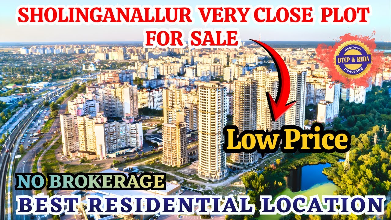 🏢 OMR Sholinganallur Plots for Sale | Low Price Land | CMDA Approved Property Chennai #realestate