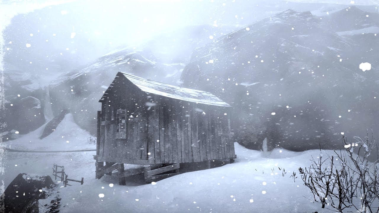 -40 at the ARCTIC STATION | Endless Polar Outpost Under Howling Ice Storm