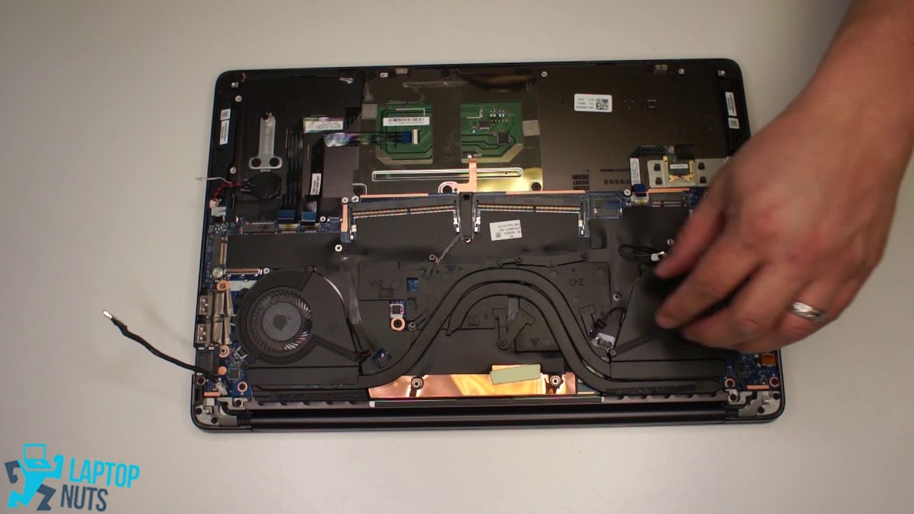 Laptop HP ZBook Studio G3  Disassembly Take Apart Sell. SSD, motherboard, cpu, heatsink and fan.