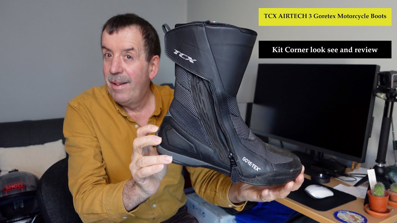 TCX Airtech 3 Goretex Motorcycle Boots Review