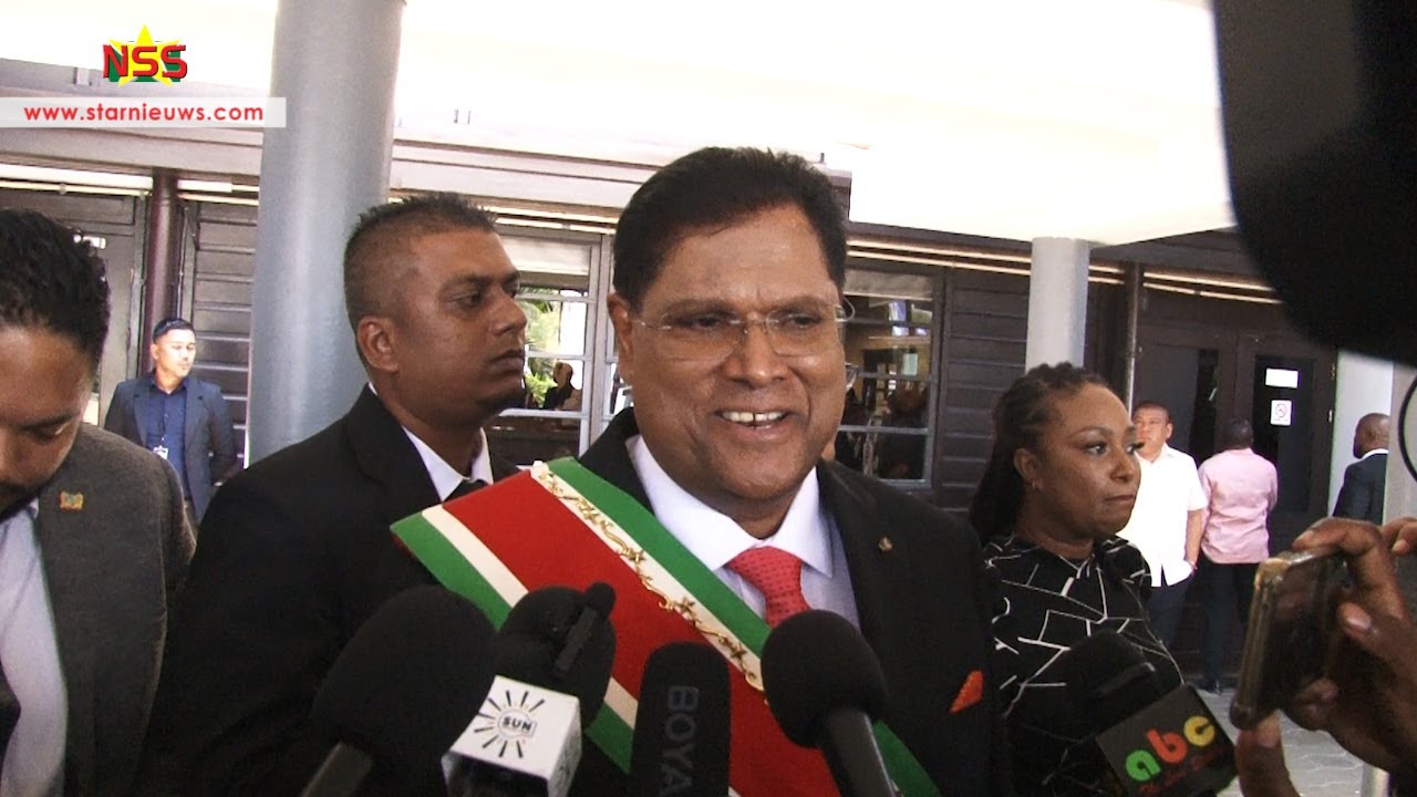 Meeste fractieleiders: Dit was laatste jaarrede van president Santokhi