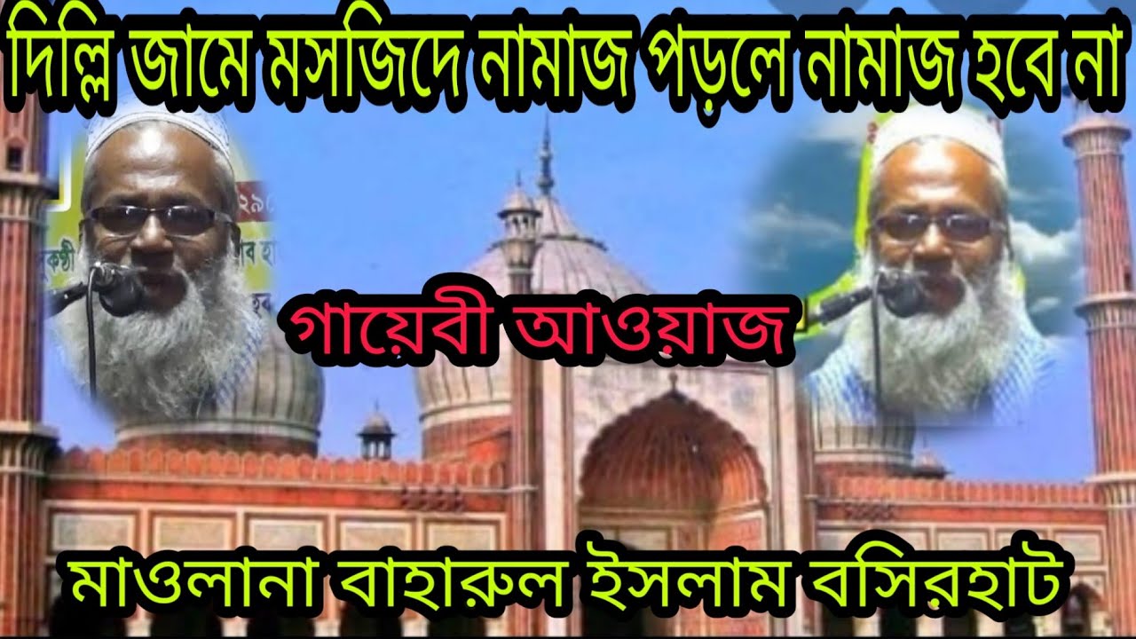 মাওলানা বাহারুল ইসলাম! বাদশা শাহজাহানের দিল্লি জামে মসজিদ Baharul Islam