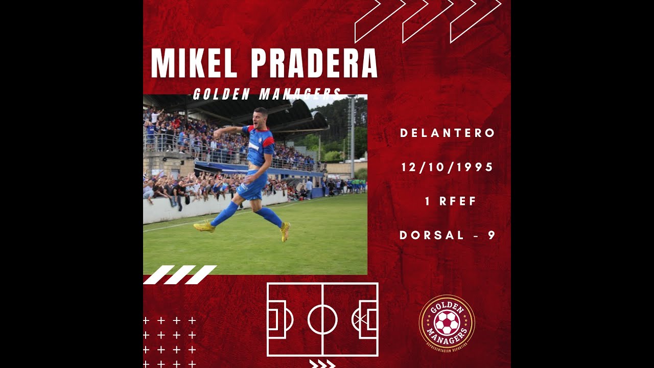 Mikel Pradera - Delantero - 1 RFEF - Season 22/23 - SD Amorebieta