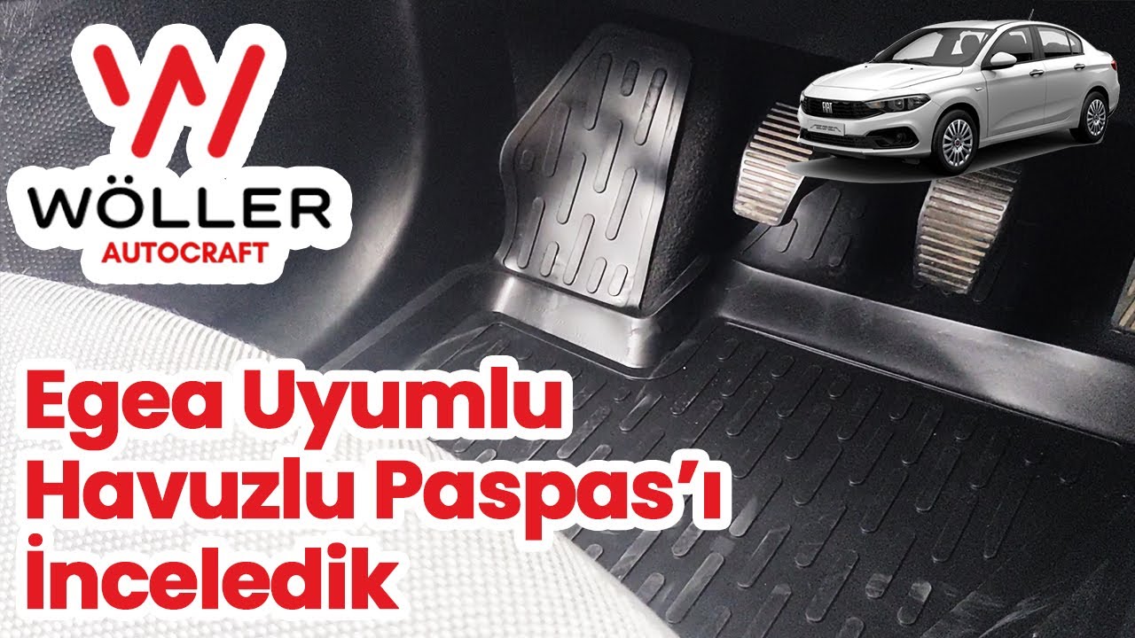 Wöller 3D Havuzlu Paspas | Egea Sedan | Uyumlu mu? | Koku Yapıyor mu?