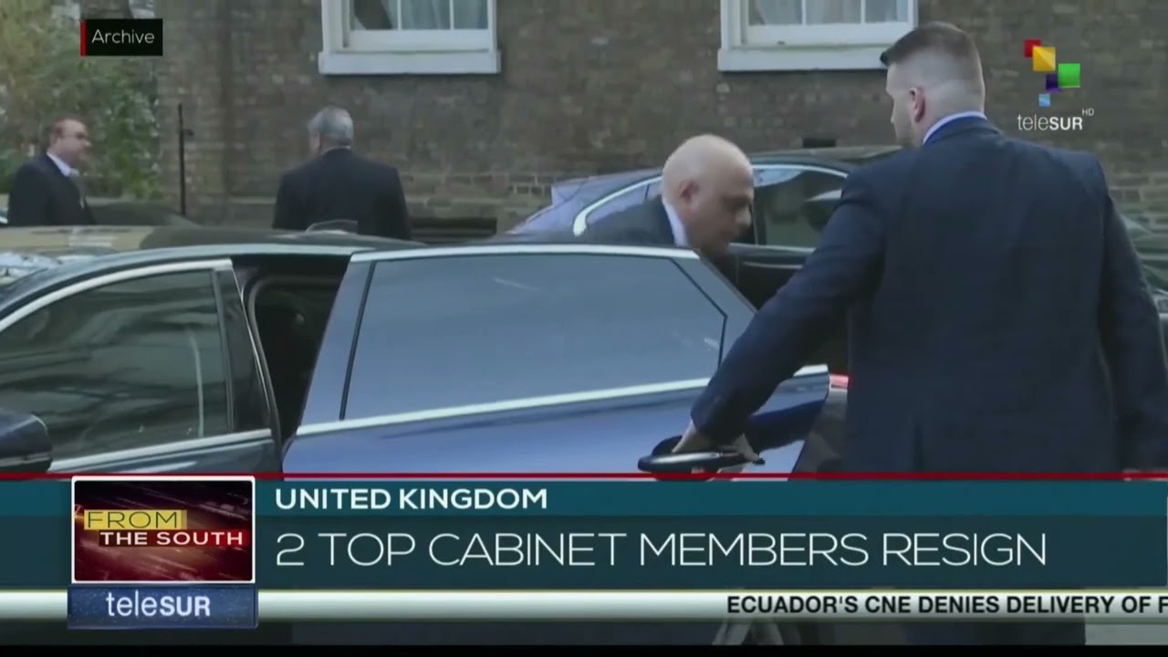 United Kingdom: Two of Boris Johnson&rsquo;s senior cabinet members resign