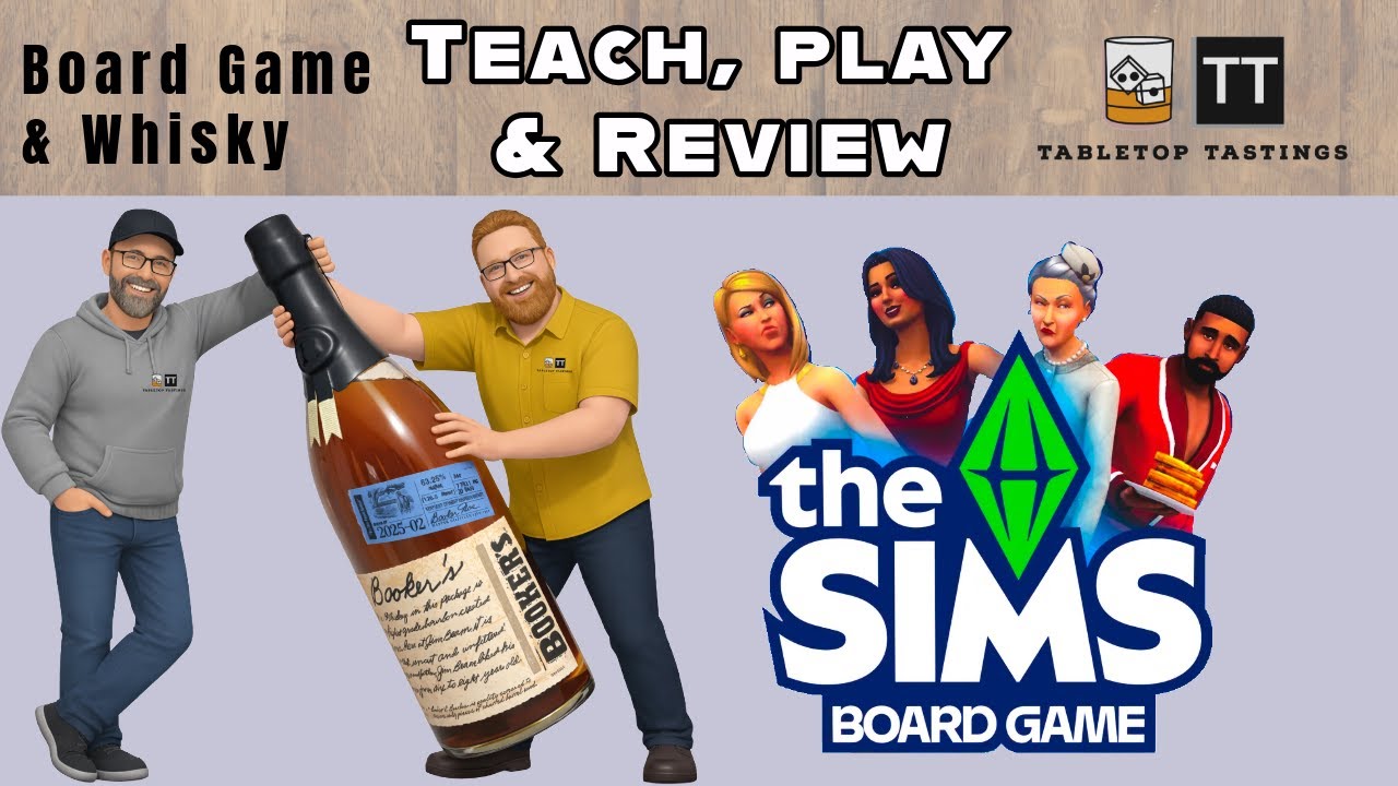 Настольная игра Sims: обучение игре, прохождение и подбор виски к блюдам.