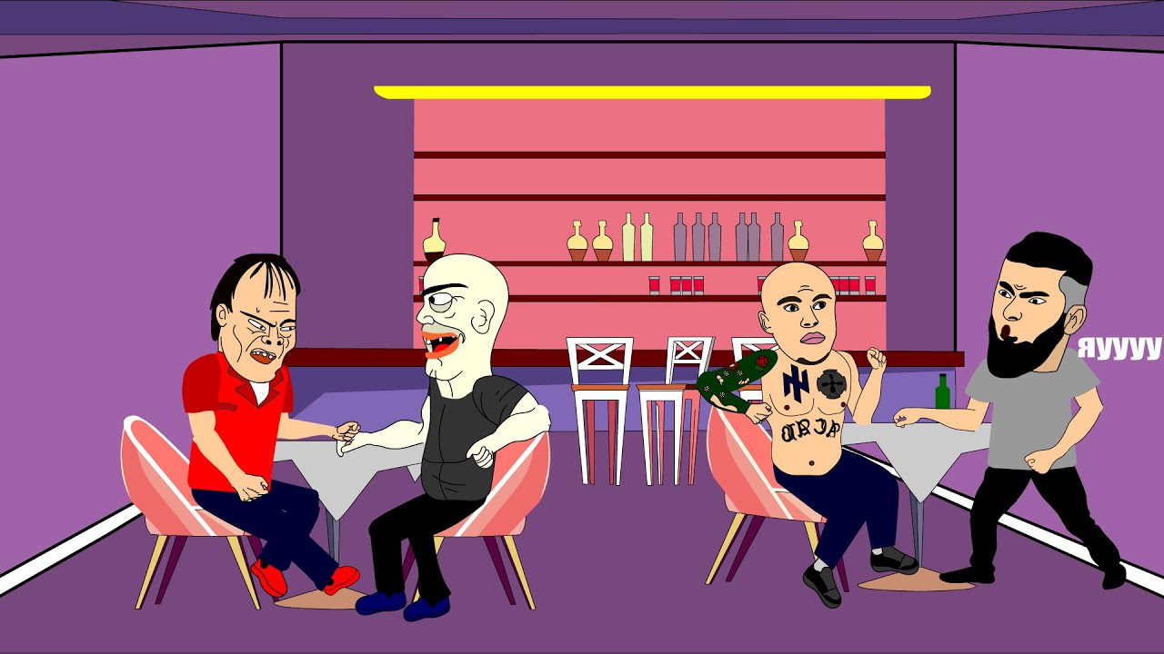 Акаб потасовка в баре. Бой Ахмеда Крика и Акаба Кулинского. Новый Сульянов на Hardcore. Крик газует.