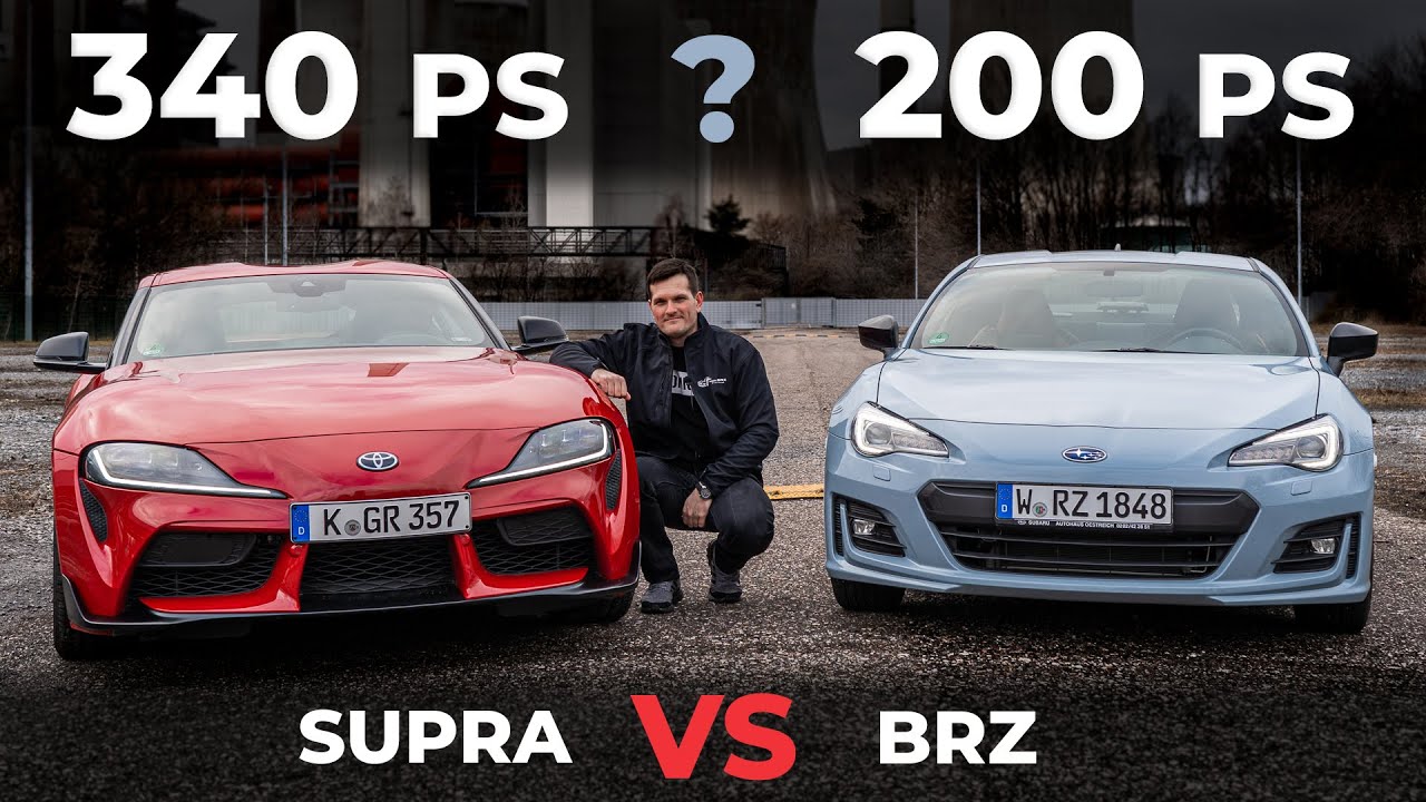 Toyota GR Supra 3.0 VS Subaru BRZ Tim Schrick Edition - Japanisches Fahrspaß-Duell