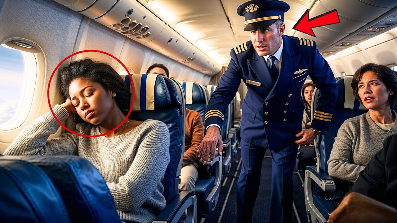Mulher negra dormia no avião — até que o capitão perguntou APAVORADO: 