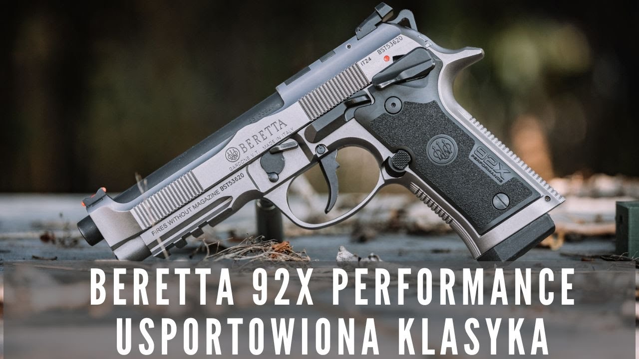 #64 Beretta 92X Performance | Ikona popkultury i sportowe oblicze włoskiej klasyki.