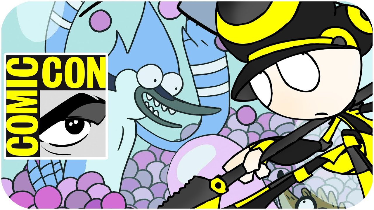 RebelTaxi @ SDCC 2013 (1 of ?) REGULAR SHOW Regular Zone
