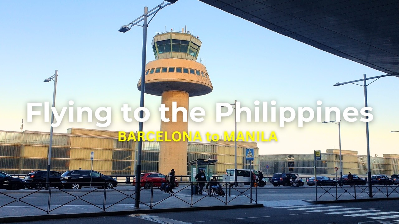 Flying to the PHILIPPINES (Barcelona 🇪🇸 to Manila 🇵🇭 via Abu Dhabi Layover 🇦🇪) #ldr #travelvlog