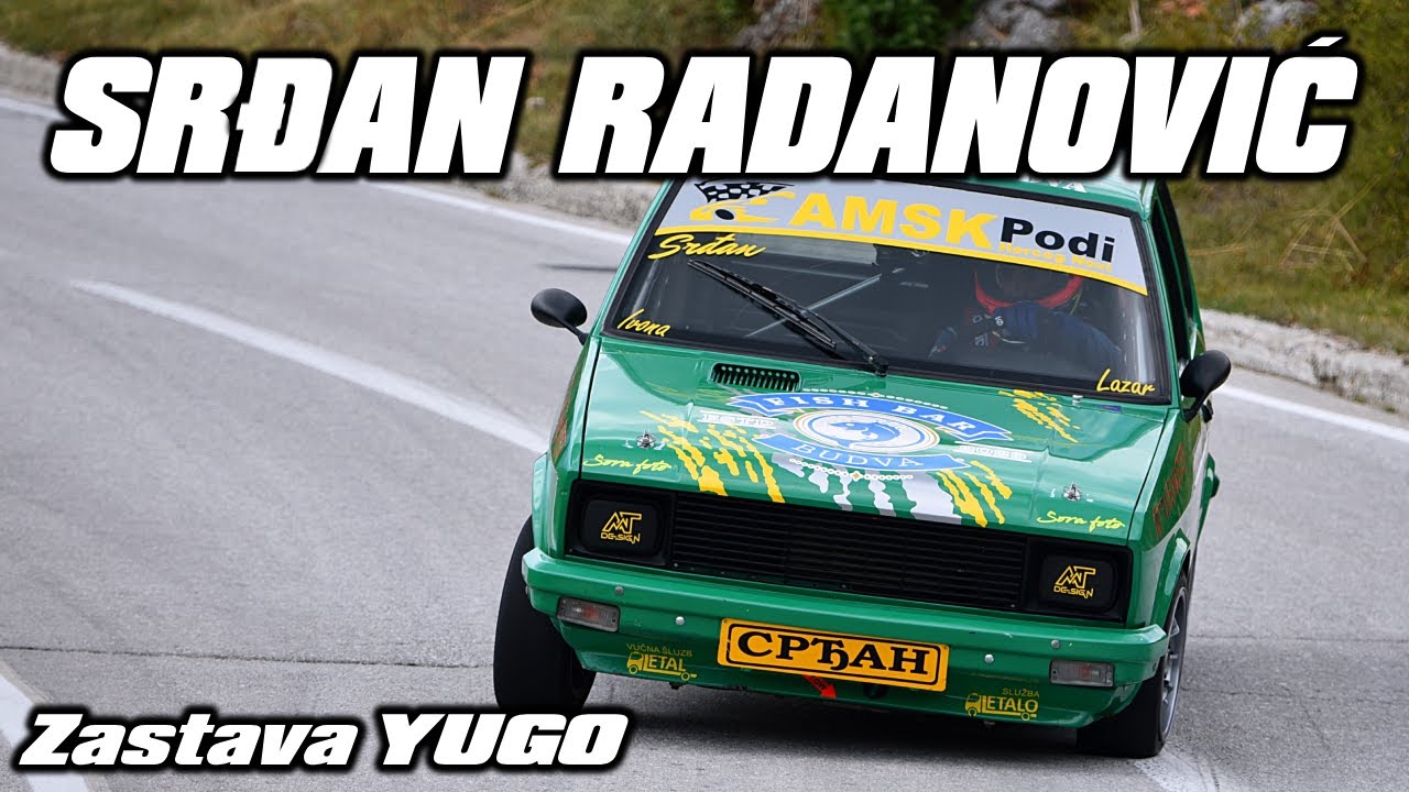 Srdjan Radanovic - Brdska trka Pljevlja 2025 - Zastava Yugo 55 A