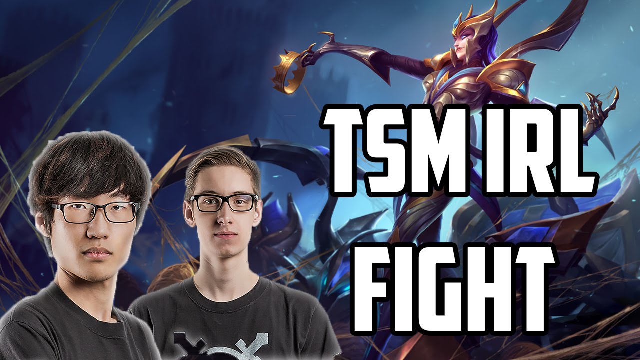 TSM IRL Fight