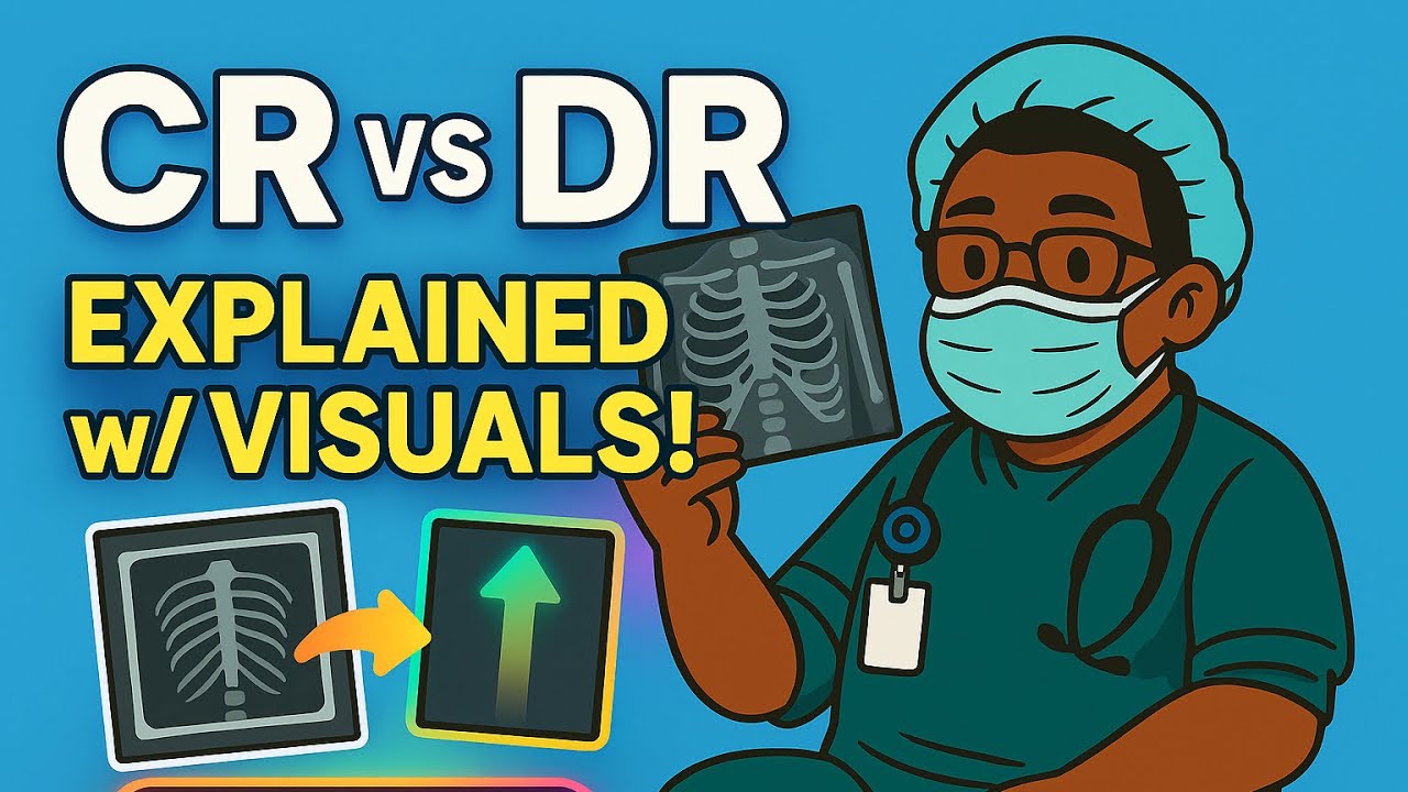 CR vs DR Simplified | Digital Radiography Breakdown for Radiology Students