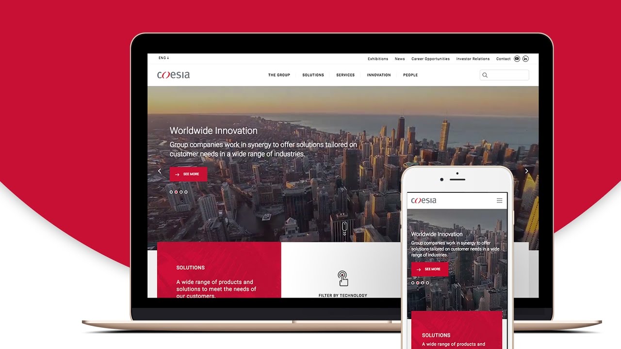 Discover the new Coesia website!