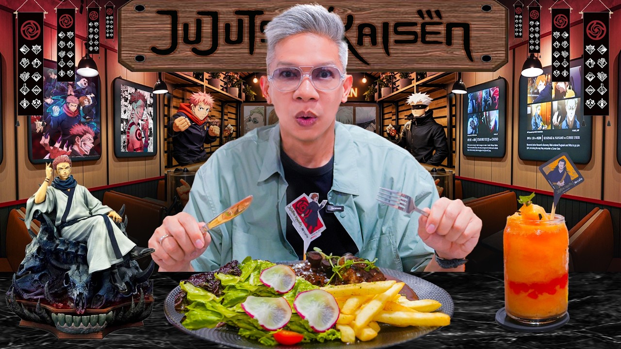 AKU PERGI KE CAFE JUJUTSU KAISEN!!