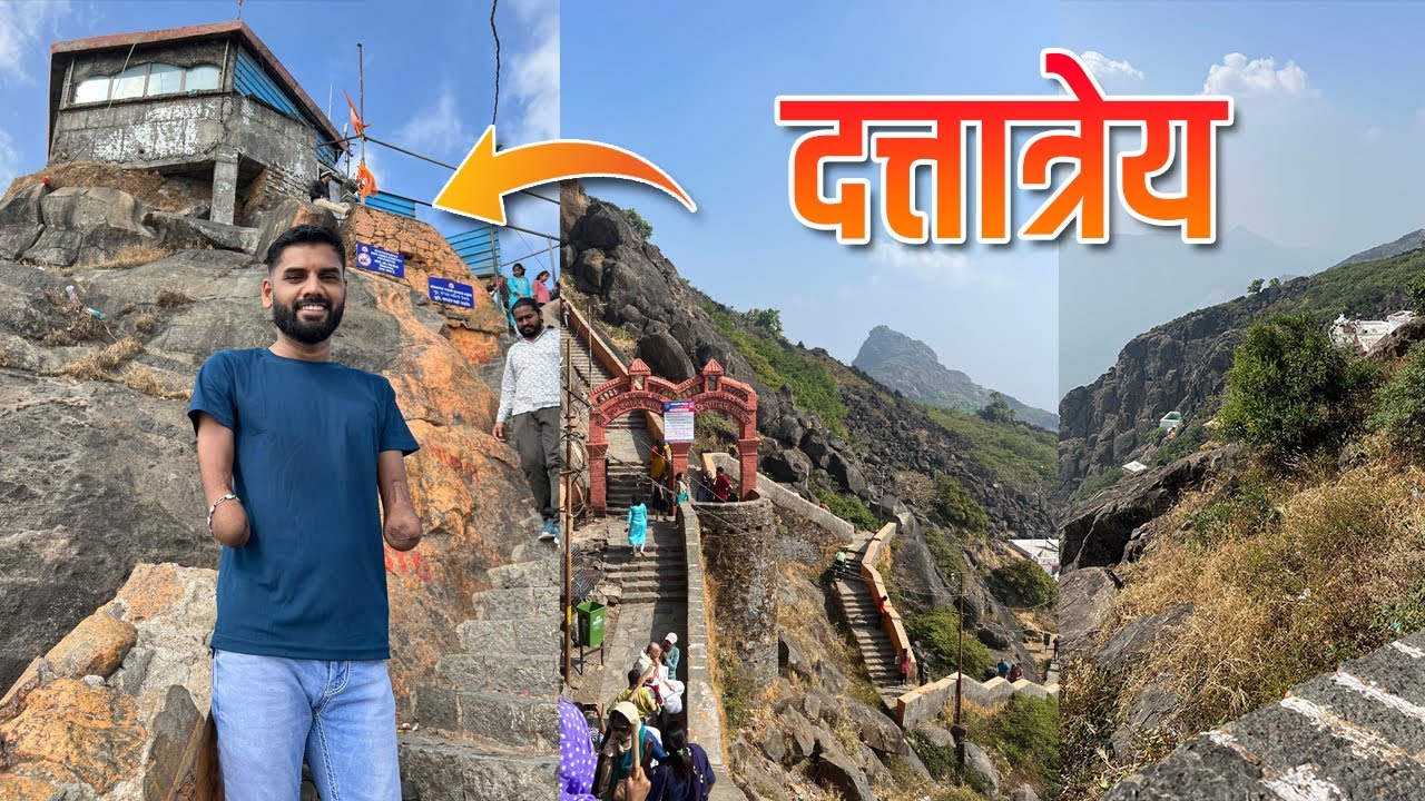 Dattatreya Temple se wapas aate huye | Anand Gufa Girnaar | Dhaval Khatri Vlog 107