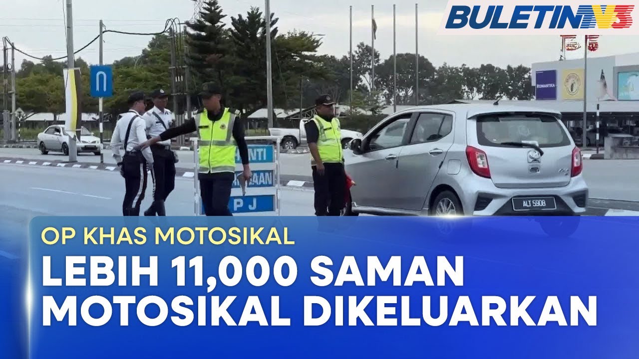 OP KHAS MOTOSIKAL | JPJ Keluarkan 11,435 Saman Sejak 1 November