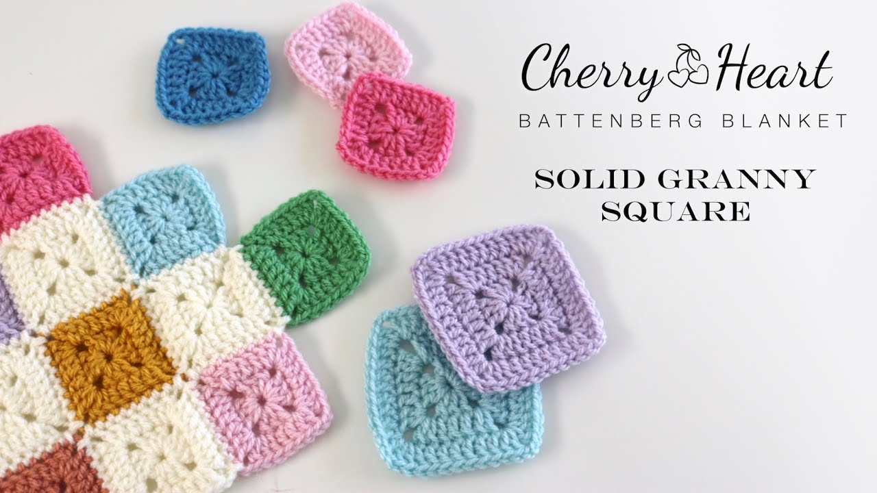 Учебное пособие | Solid Granny Square