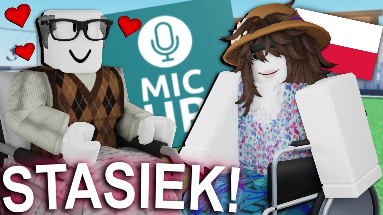 Udaję BABCIĘ Na VOICE CHAT ROBLOX 2...