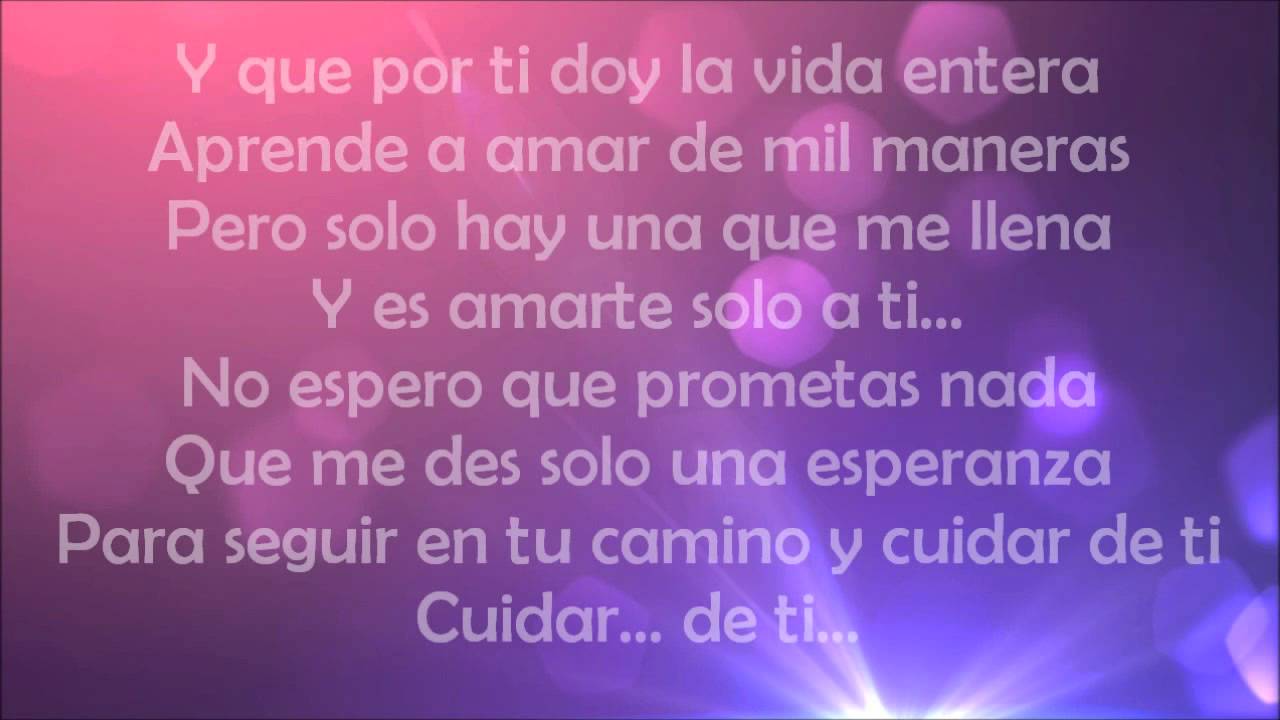 Cuidar de Ti con letra - Bocca Myers ft Romo One
