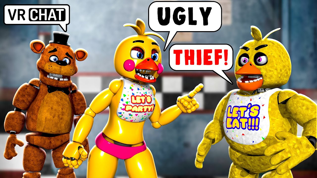 WHY DOES Chica HATES Toy Chica In VRChat