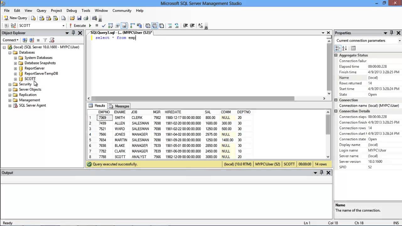 Как обновить запрос в SQL