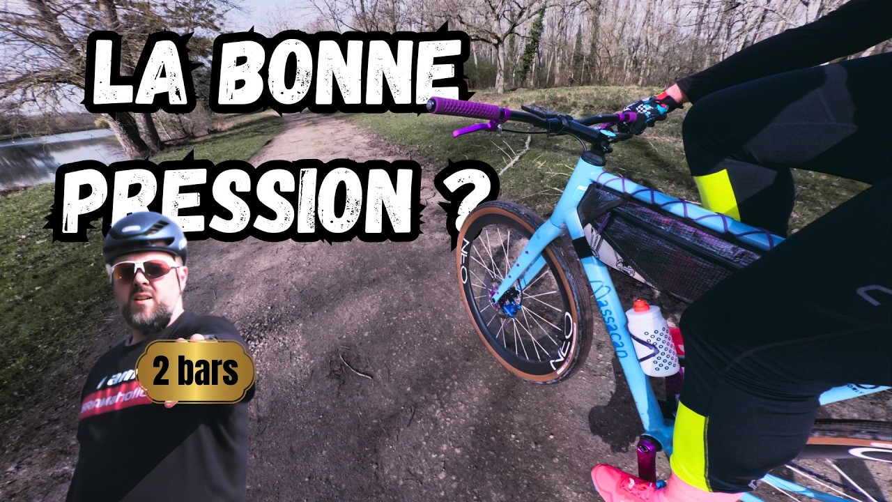 tu mets combien de bar dans tes pneus de gravel ?