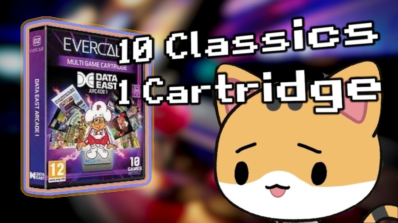 Awesome Arcade Collection on Cartridge!? - Data East Arcade 1 for Evercade Review