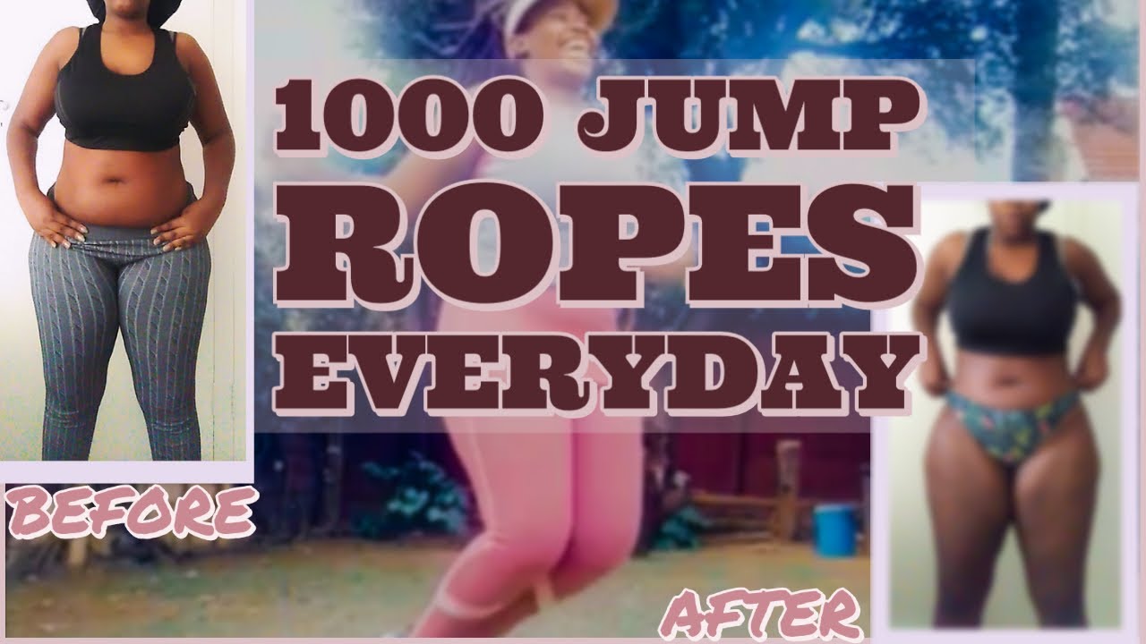7 day JUMP ROPE CHALLENGE (1000 jumps a day) *shocking results*
