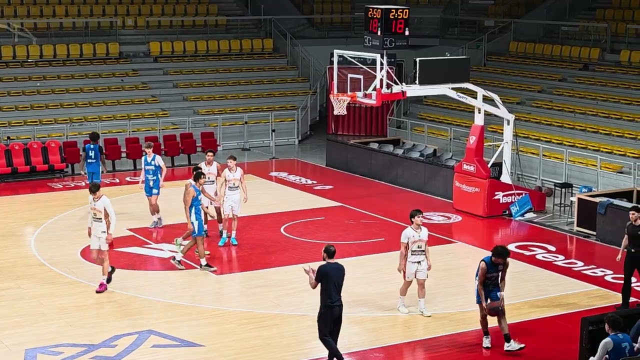 Basket U18 Elite SIG Vs Antibes - J3 - 2ème QT