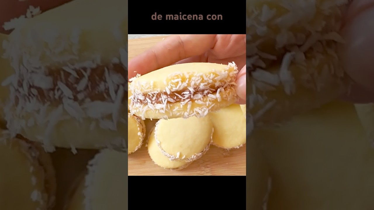 ALFAJORES SUAVES! FÁCIL Y RÁPIDO 