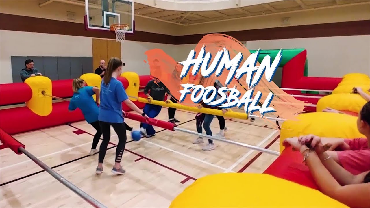 Human Foosball - Activities for Student Events - Group Dynamix