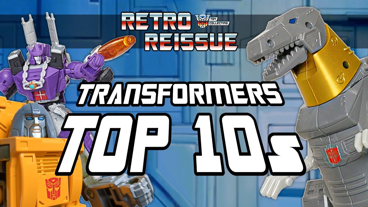 TRANSFORMERS Top 10 Videos! (Retro & Reissue Compilation #1)