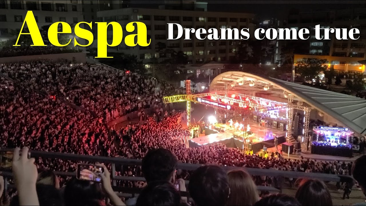 에스파(aespa) - Dreams Come True @ 한양대(Hanyang Univ.)