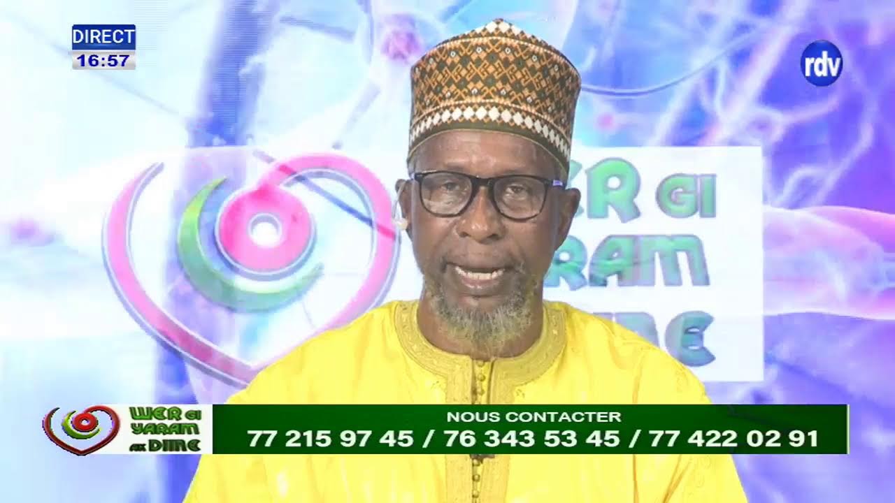 �[DIRECT] VOTRE DIINE AJ WER GUI YARAM  DU 20-06-2024 présenté par  IMAM ABOUBACAR SOW