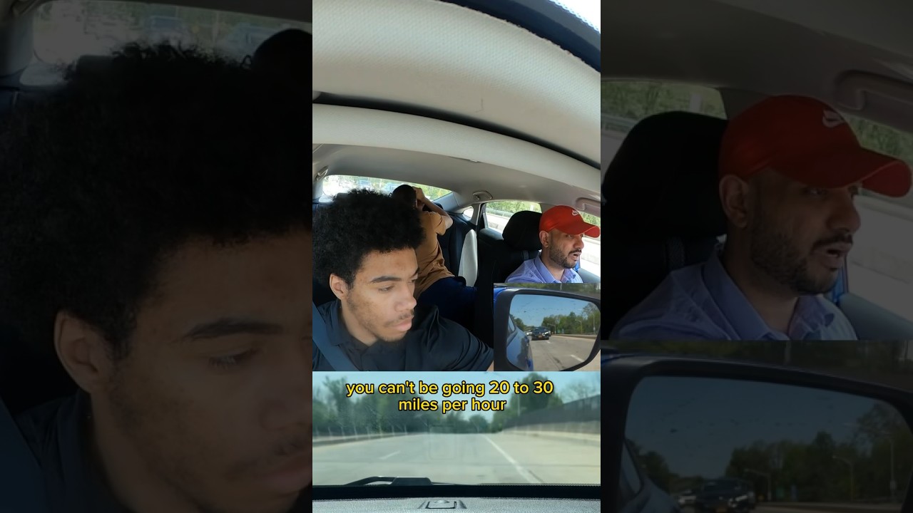 How to merge onto the Highway using the acceleration lane. #accidentnews #crash #trash #driving