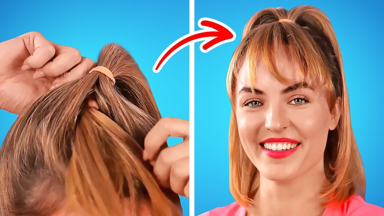 Useful Hair Hacks And Beautiful Hairstyle Ideas
