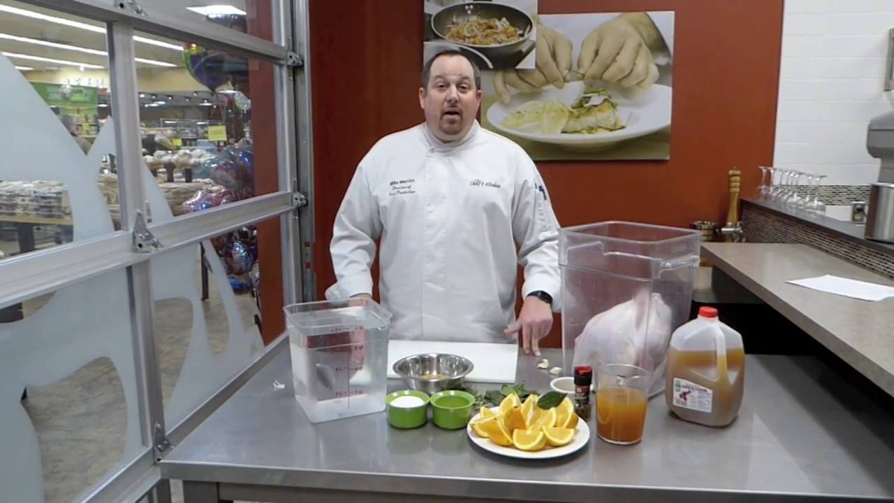 Brining a Turkey
