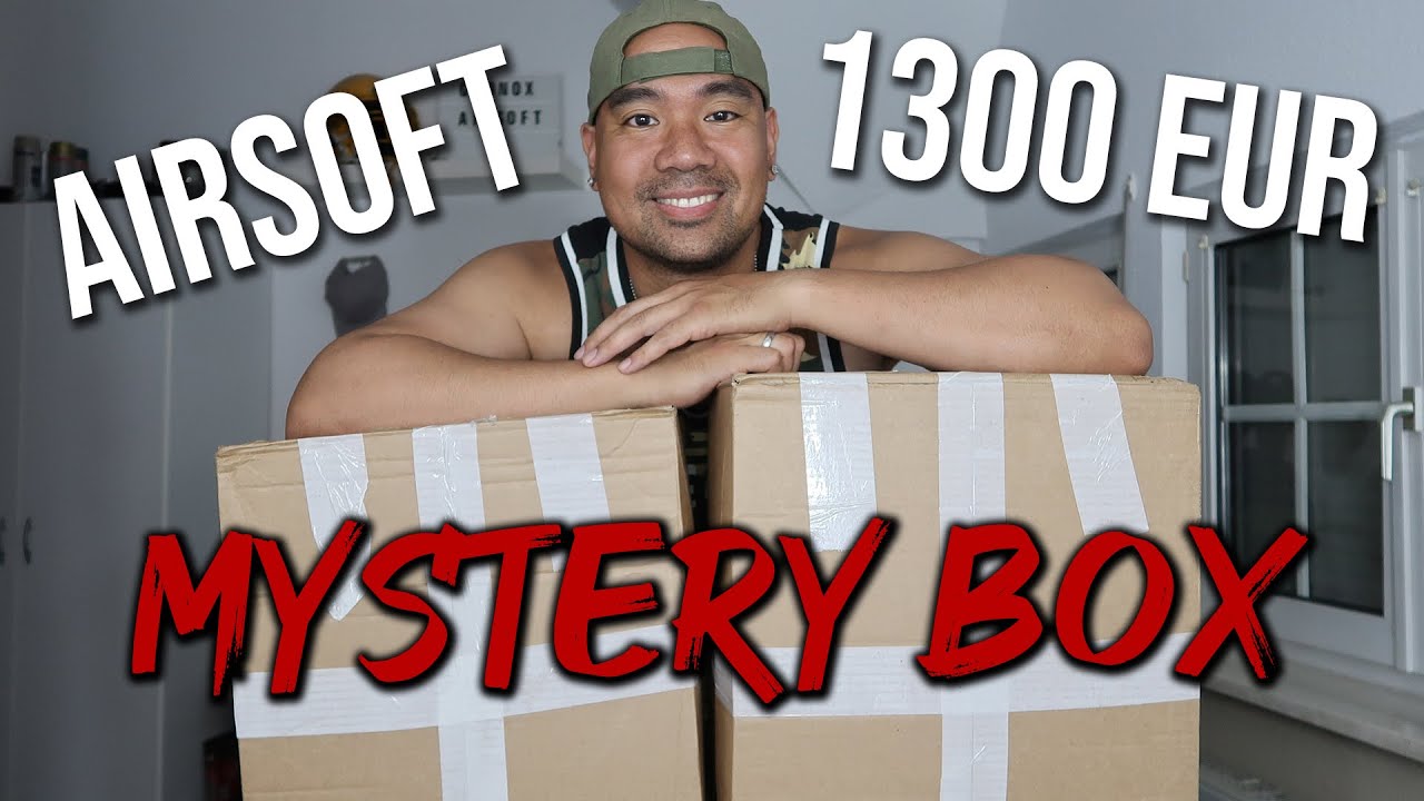 1300 EUR Airsoft Mystery Box | Deutsch