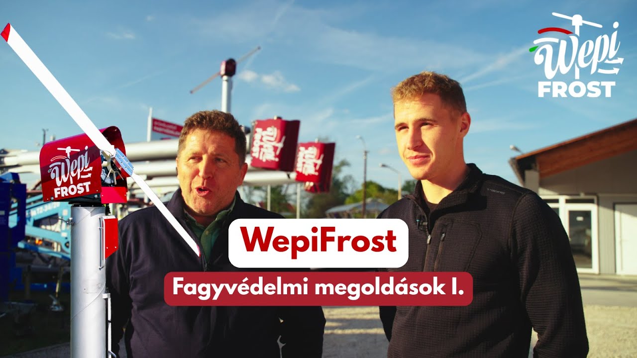 Szélgépes fagyvédelem – Megoldás tavaszi fagy ellen gyümölcsösökben | Wepifrost cégbemutatkozó