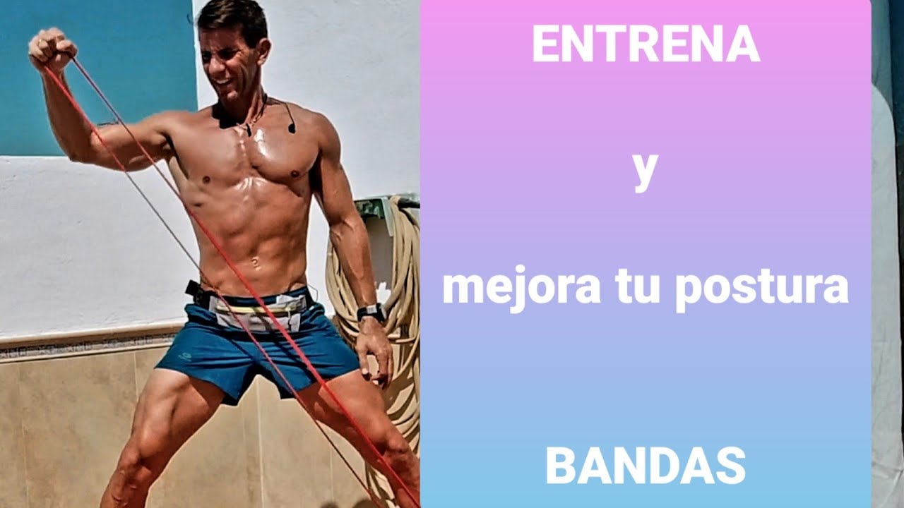🤩 ENTRENA y mejora tu postura con BANDA ELÁSTICA 💪