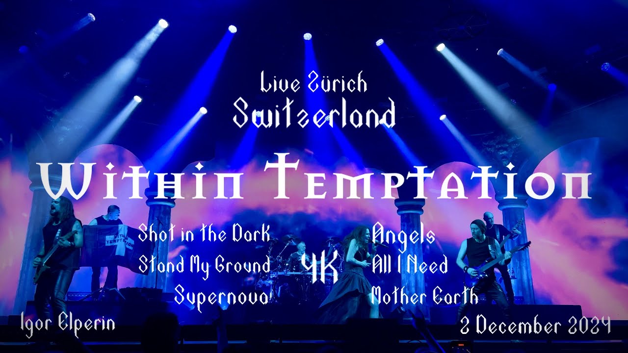 Within Temptation | Bleed Out 2024 Tour | 4K | 02/12/2024 | Zürich