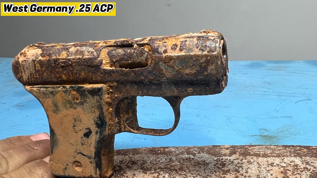 Gun Restoration .25 ACP West Germany pistol , West Germany .25 ACP ( pocket pistol ) Gun Restoration